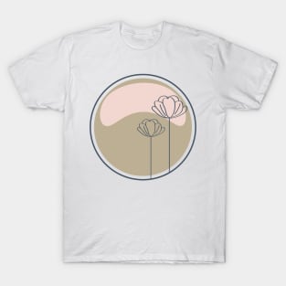 Simple Floral Hoop T-Shirt